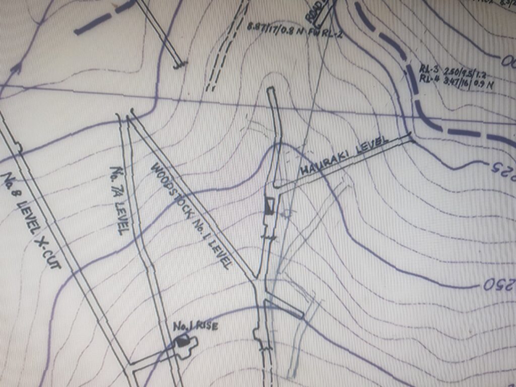 A map turns the walk into a question.
